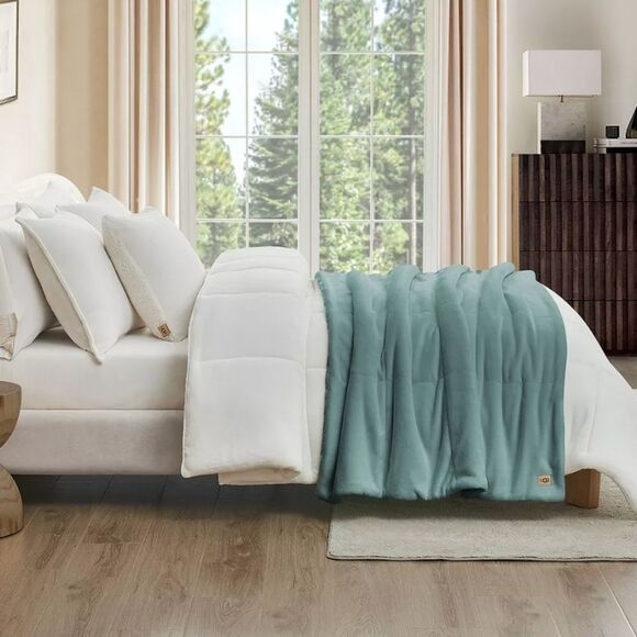 Ugg Basia Throw Blanket- Succulent - Picture 2 of 9